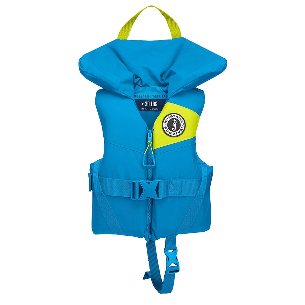 Mustang Lil Legends Infant Foam Vest - Azure (Blue) [MV325003-268-0-216]