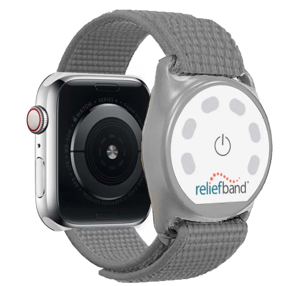 Reliefband Gray Apple Smart Watch Band - Regular [SPTG-APLR]