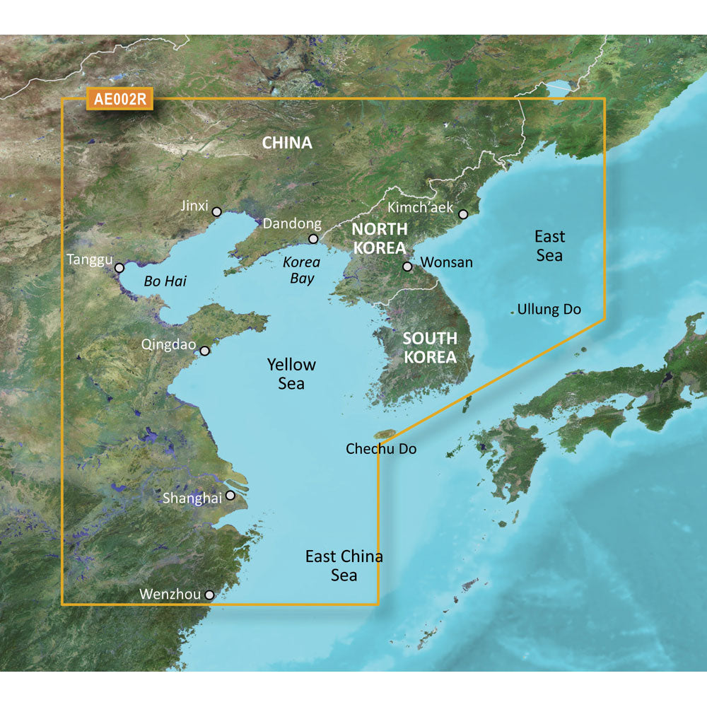 Garmin BlueChart g3 Vision HD - VAE002R - Yellow Sea - microSD/SD [010-C0877-00]