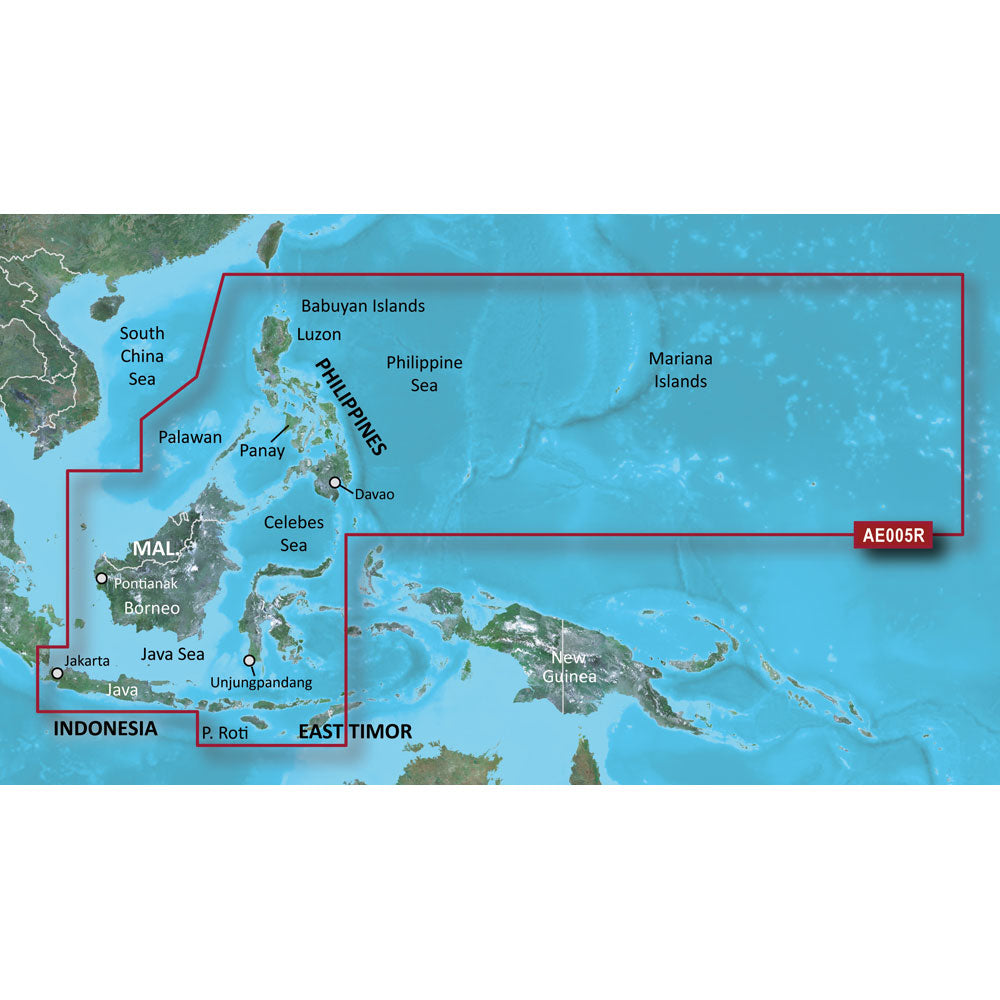 Garmin BlueChart g3 Vision HD - VAE005R - Philippines - Java Mariana Is. - microSD/SD [010-C0880-00]