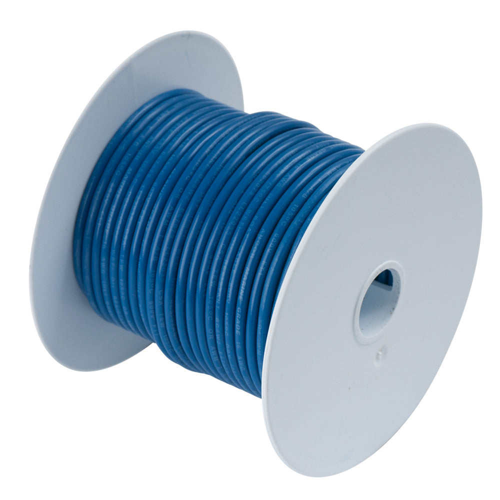 Ancor Dark Blue 14AWG Tinned Copper Wire - 100' [104110]