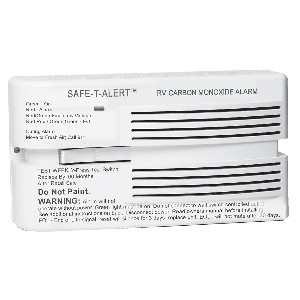 Safe-T-Alert 65 Series RV Surface Mount Carbon Monoxide Alarm [65-541WHT]