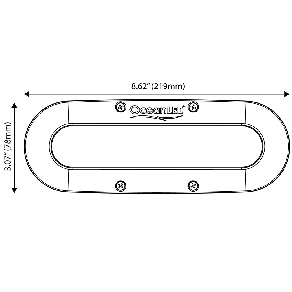 OceanLED X-Series X8 - White LEDs [012304W]