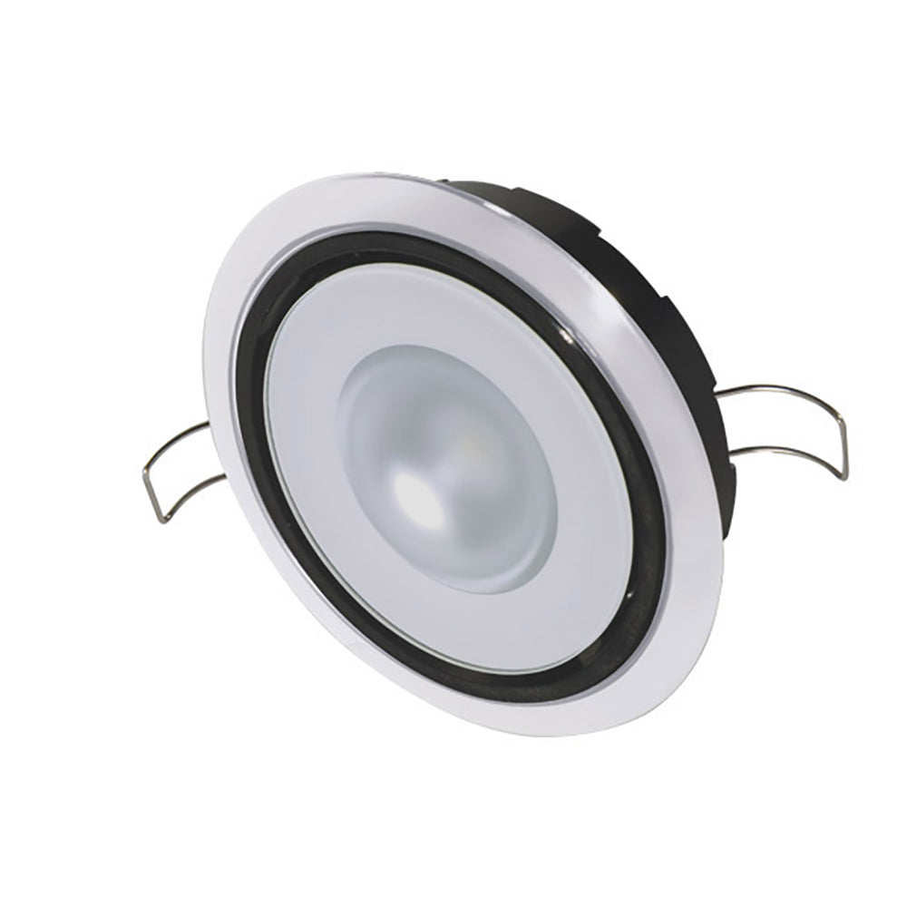 Lumitec Mirage Positionable Down Light - Warm White Dimming - Hi CRI - White Bezel [115129]