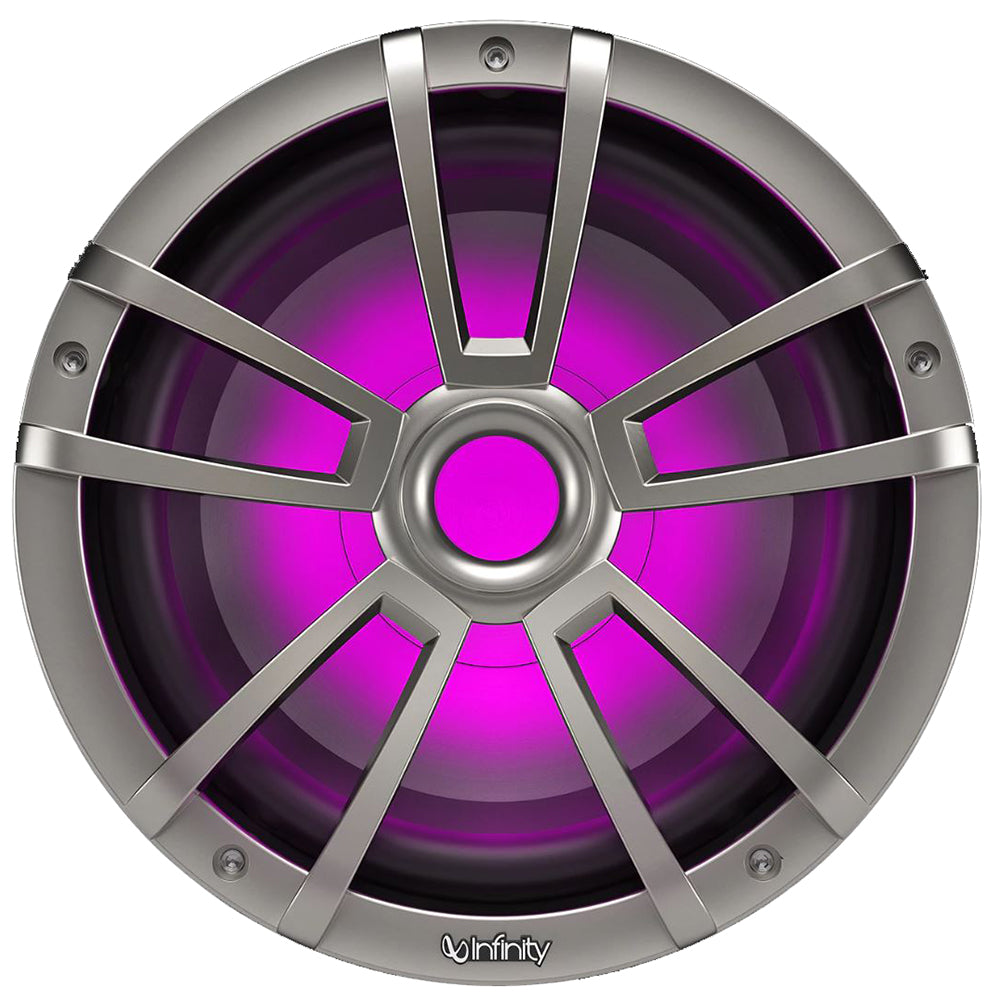 Infinity 10" Marine RGB Reference Series Subwoofer - Titanium/Gunmetal [INF1022MLT]