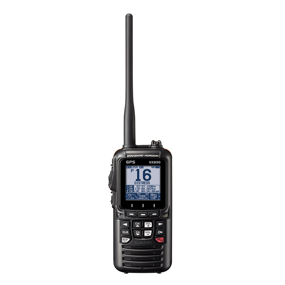 Standard Horizon HX890 Floating 6 Watt Class H DSC Handheld VHF/GPS - Black [HX890BK]