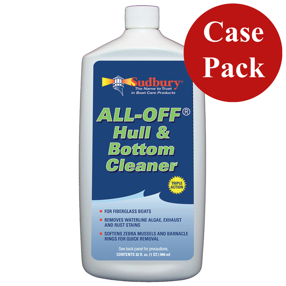 Sudbury All-Off Hull/Bottom Cleaner - 32oz *Case of 12* [2032CASE]