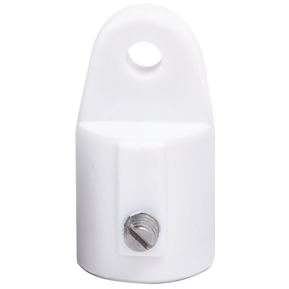 Sea-Dog Nylon Top Cap - White - 3/4" [273111-1]