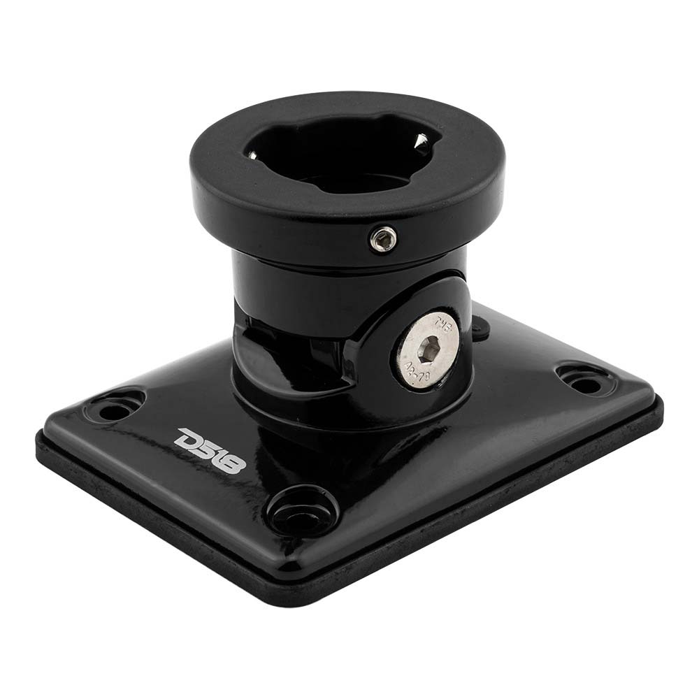 DS18 HYDRO Universal Flat Swivel Mount - Black [FLMBPS/BKV2]