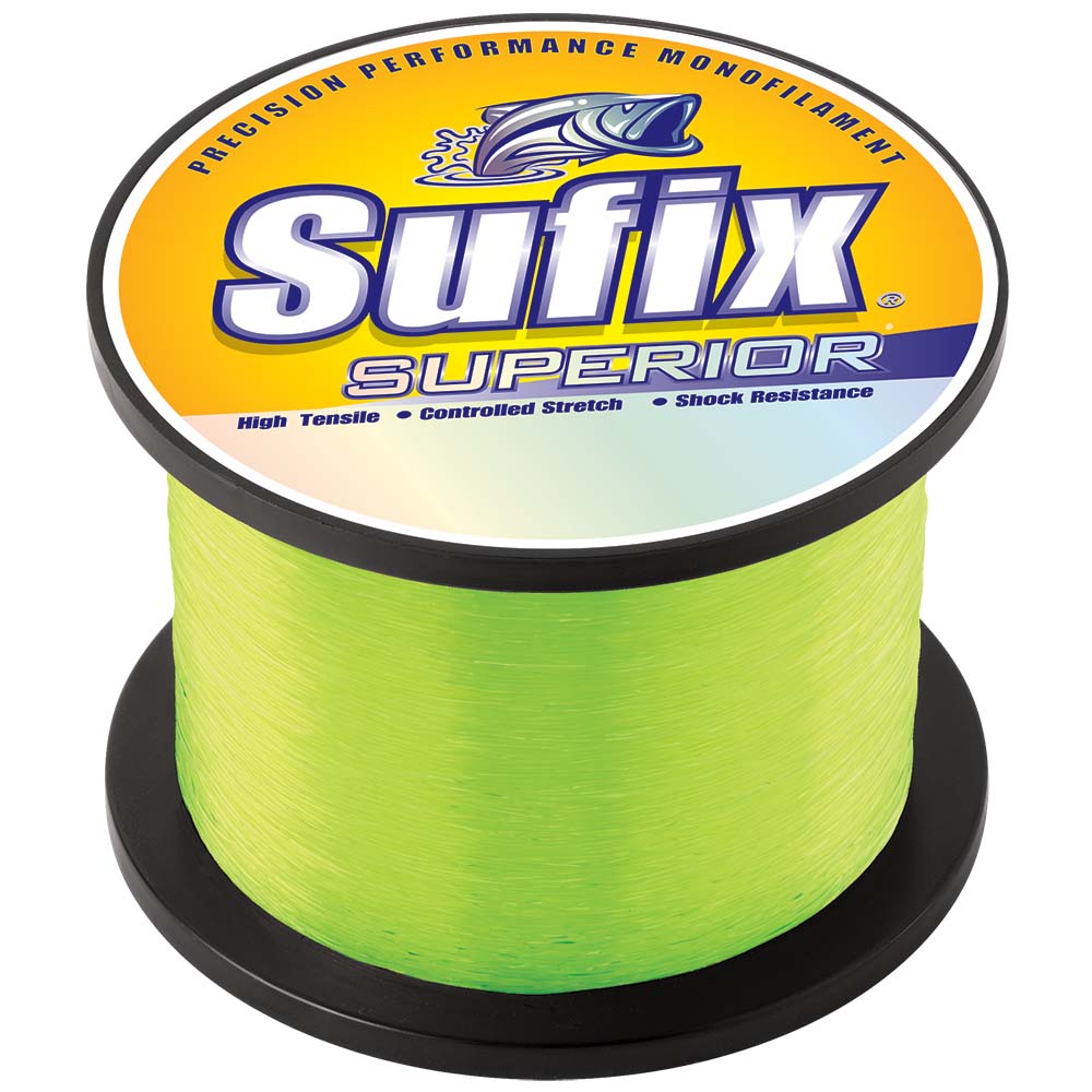 Sufix Superior Hi-Vis Yellow Monofilament - 130lb - 1640 yds [650-330]