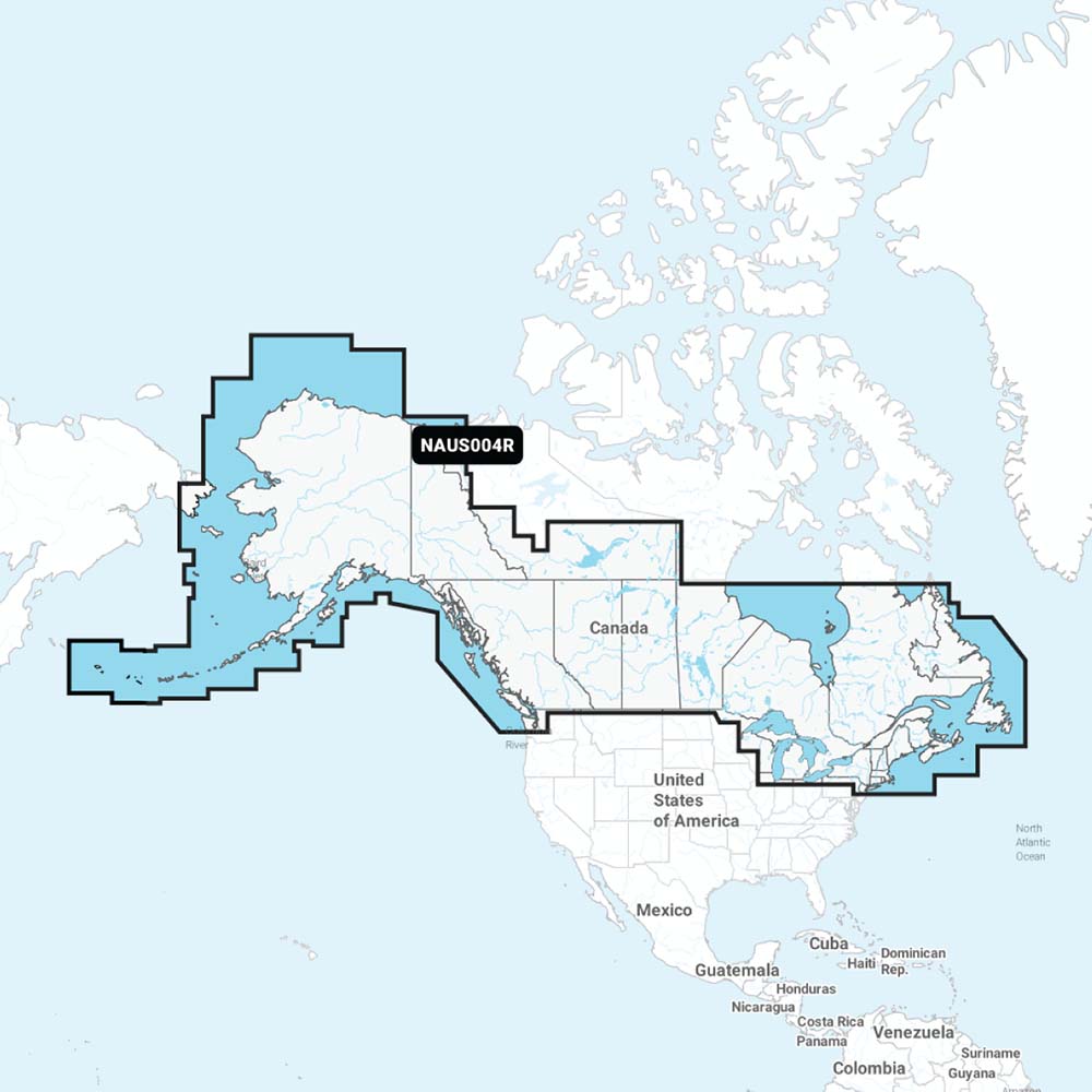 Navionics u200bNAUS004R - Canada  Alaska - Navionics+u200b [010-C1367-30]