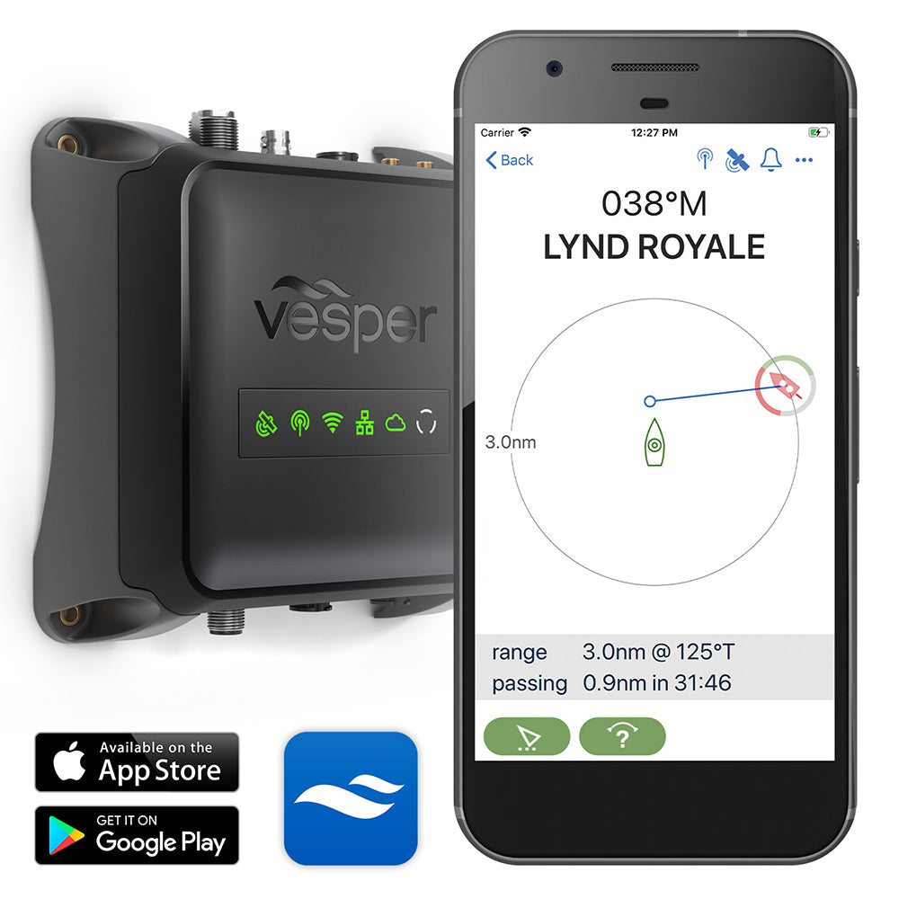 Vesper Cortex M1- Full Class B SOTDMA SmartAIS Transponder w/Remote Vessel Monitoring - Only Works in North America [010-02815-00]