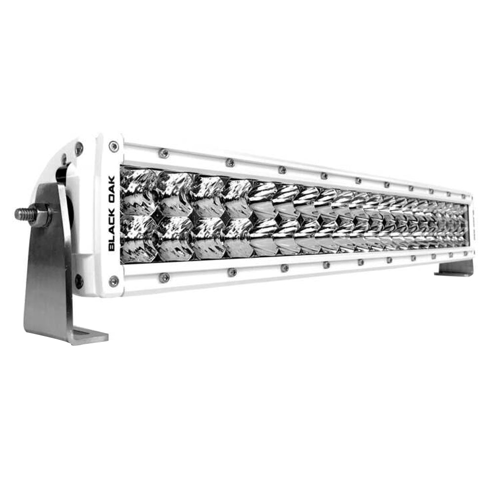 Black Oak Pro Series Curved Double Row Combo 20" Light Bar - White [20CCM-D5OS]