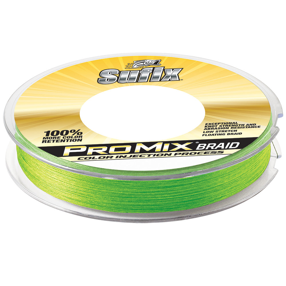 Sufix ProMix Braid - 65lb - Neon Lime - 300 yds [630-165L]