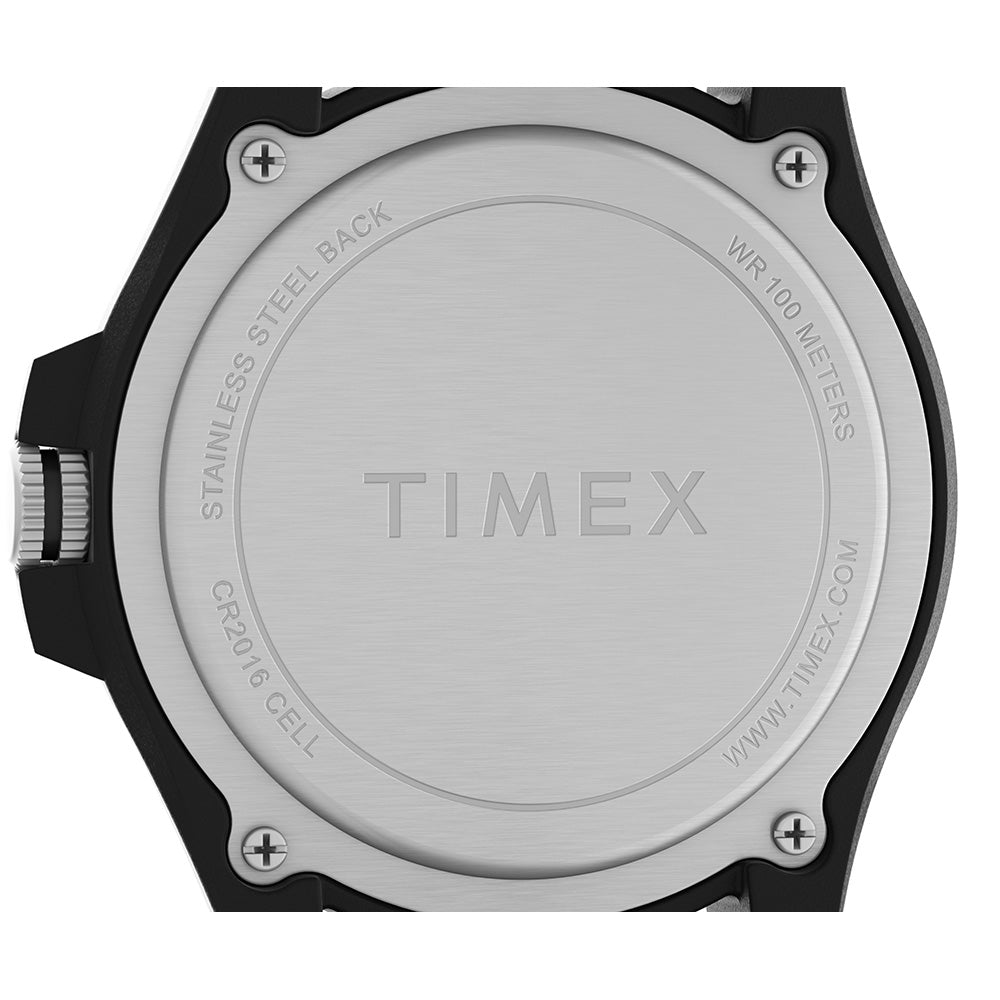 Timex Expedition Acadia Rugged Black Resin Case - Black Dial - Black Fabric Strap [TW4B26300]